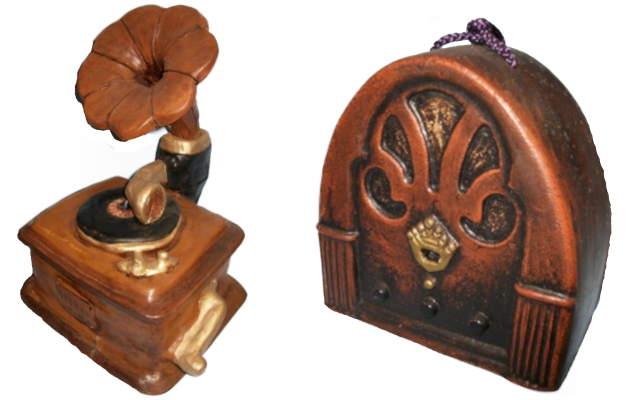 蓄音機とラジオ